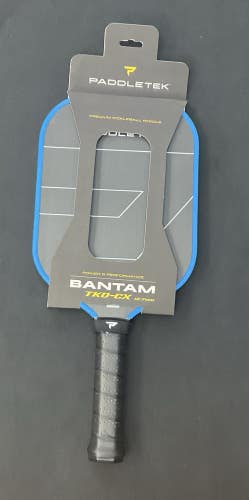 Paddletek Bantam TKO-CX 12.7mm Pickleball Paddle (Ocean Blue).
