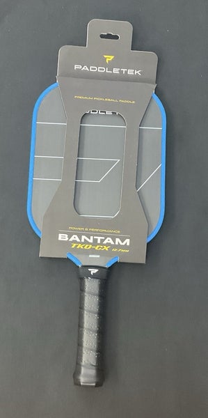 Paddletek Bantam TKO-CX 12.7mm Pickleball Paddle (Ocean Blue).