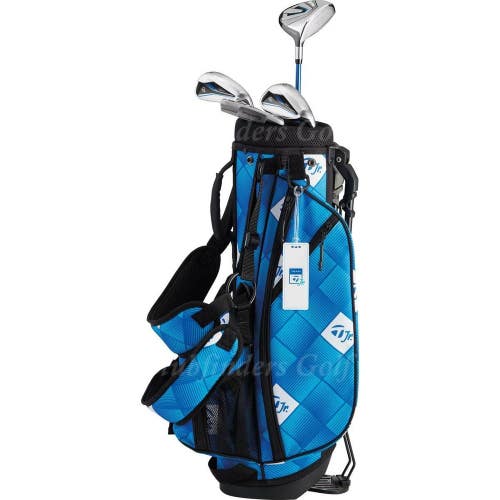NEW Team TaylorMade Junior 4-Piece Complete Club Set w/ Matching Stand Bag