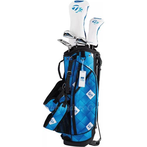 NEW Team TaylorMade Junior 5-Piece Complete Club Set w/ Matching Stand Bag