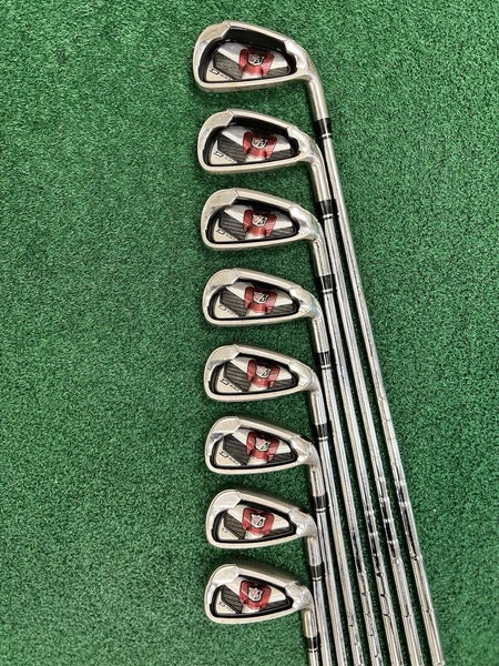 Wilson Staff D100 Iron Set 4-PW+GW Men's Right Hand Regular Flex Steel Shafts