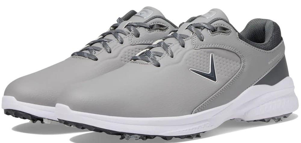 Callaway Solana  TRX V3 Mens Spiked Golf Shoes White Size 10.5 Wide 2E NEW!
