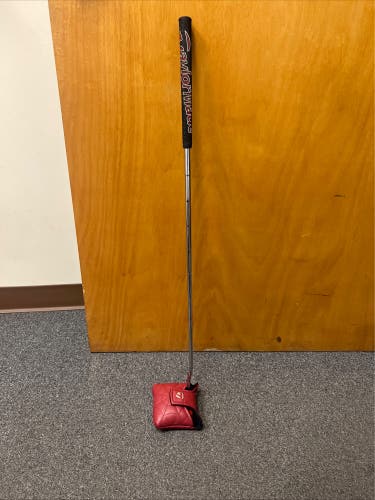 Red Men's TaylorMade Spider Tour Red Mallet Right Handed Putter 35" (Used)