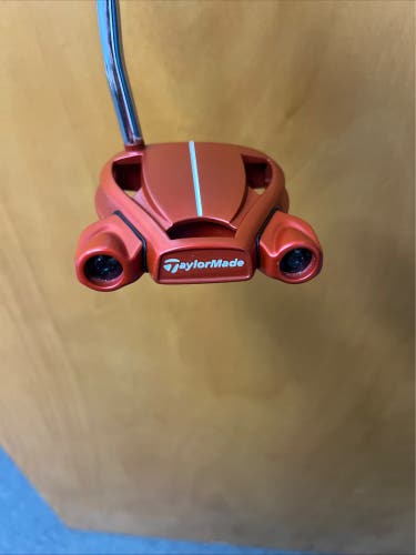 Red Men's TaylorMade Spider Tour Red Mallet Right Handed Putter 35" (Used)