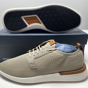 Wolf and Shepherd Swiftknit Derby Casual Shoes Beige Mens SZ 9 WS S22 SP11 D090