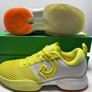 G/Fore QRT1 Pickleball Shoes Yellow Women's SZ 7.5 (G4LS23EF101)