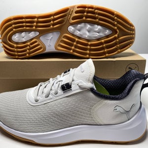 Puma Fusion Crush Sport Waterproof Golf Shoes Gray Men's SZ 9.5 (379204 06)