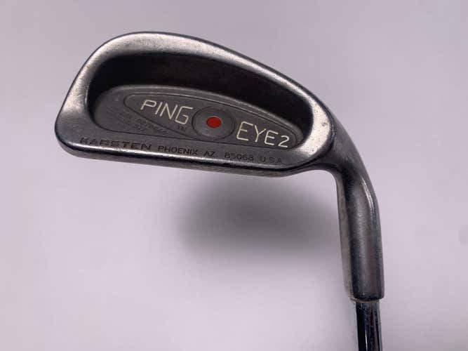 Ping Eye 2 Single 7 Iron Red Dot 1* Flat Karsten ZZ-Lite Regular Steel Mens RH