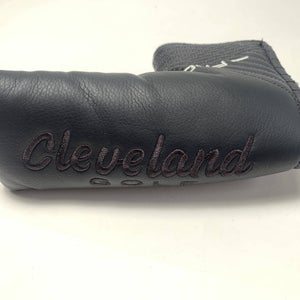 Cleveland Golf Frontline Blade Putter Headcover Black White HC NEW