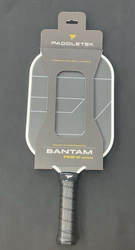 Paddletek Bantam TKO-C 12.7mm Pickleball Paddle (Titanium White)