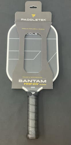 Paddletek Bantam TKO-CX 14.3mm Pickleball Paddle (Titanium White)