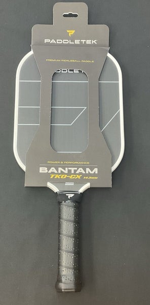 Paddletek Bantam TKO-CX 14.3mm Pickleball Paddle (Titanium White)