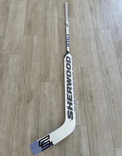 NEW Sherwood Rekker Element 2 Hockey Goalie Sticks (4-Pack of Blue On White)