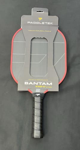 Paddletek Bantam ESQ-C 12.7mm (Red) Pickleball Paddle.