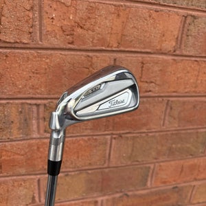 LH Titleist T100 7 Iron Forged TT AMT Black S300 Stiff Steel Shaft