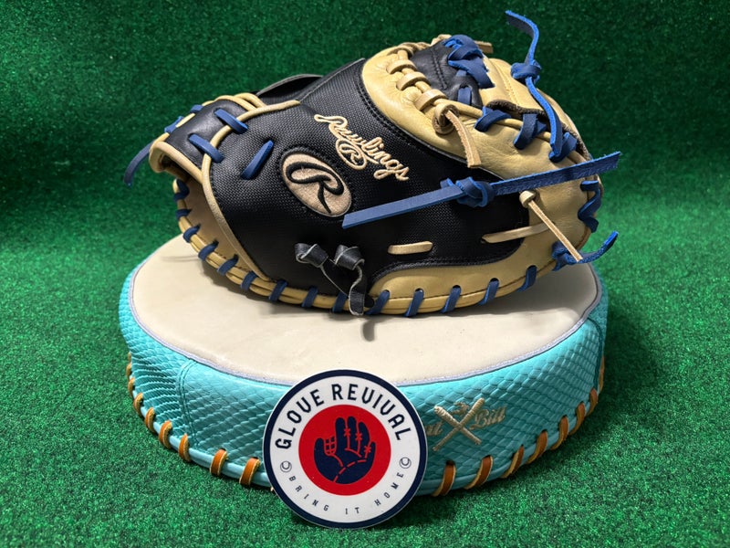 Rawlings Heart of the Hide RH Catcher's Baseball Glove 34" (Used)