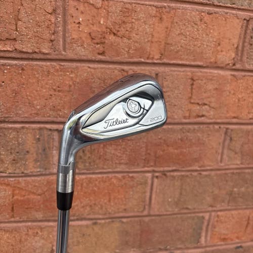 LH Titleist T200 7 Iron Forged TT AMT Black R300 Regular Steel Shaft