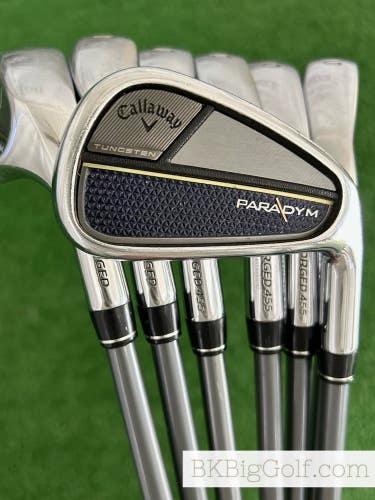 Callaway Paradym Forged Iron Set 5-A / HZRDUS 5.5 Regular Graphite