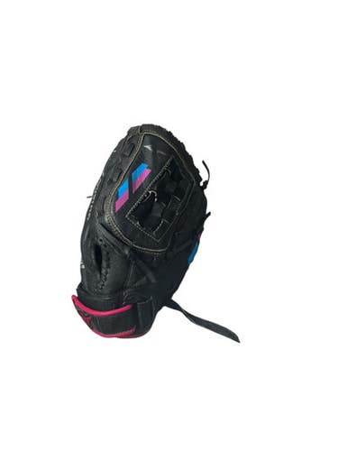 Used Mizuno FINCH RH Throw Fastpitch Gloves Black 11" 11833-S000166574
