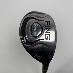 Ping Rhapsody 6 Hybrid 30* ULT 129 Ultra Light Ladies Graphite Womens RH