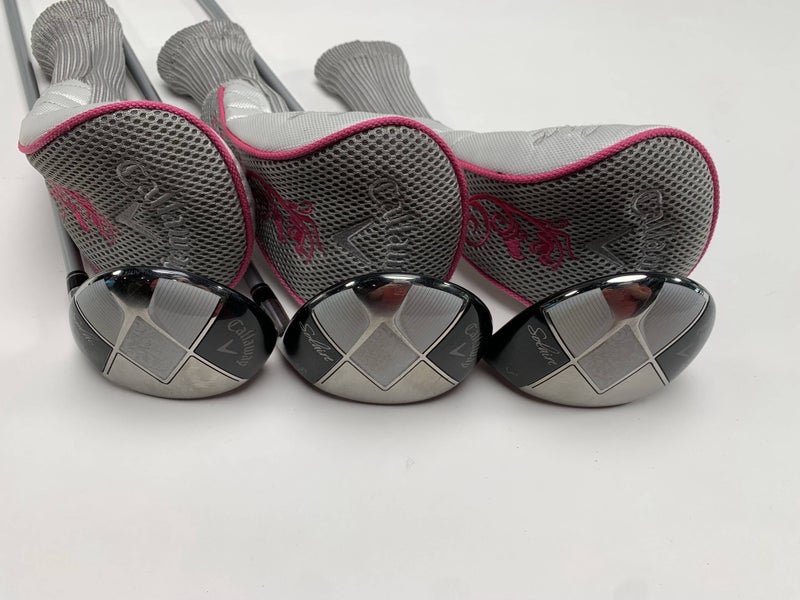 Callaway Solaire 2014 Wood Set 3 5 7 | 15* 18* 21* 55g Ladies Graphite RH HC