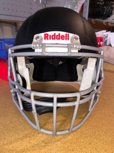 USED RIDDELL SPEED ADULT HELMET - LARGE - FLAT BLACK