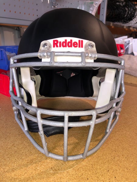 USED RIDDELL SPEED ADULT HELMET - LARGE - FLAT BLACK