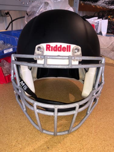 USED RIDDELL SPEED ADULT HELMET - LARGE - FLAT BLACK