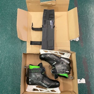 2022 Bauer Konekt Hockey Goalie Skates Pro Stock Size 9 (Used) + 2 sets of size 9 LS PULSE TI blades