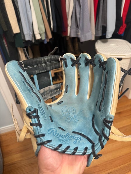 Heart Of The Hide Infield 11.5 Tan/Light blue Great Shape PROR204-2XCB