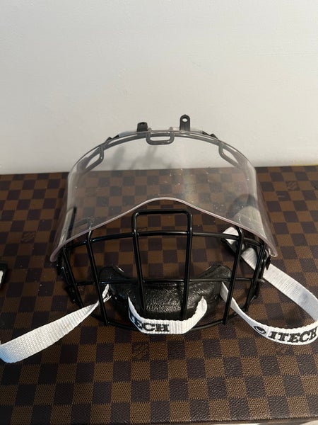 ITECH Vintage Hockey Cage/Visor Facemask M90 Type 1 Combo Deluxe Medium