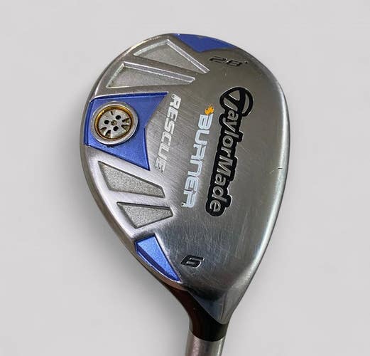 TaylorMade Rescue Burner 28 Degree 6 Hybrid 50g Graphite L Ladies Flex RH
