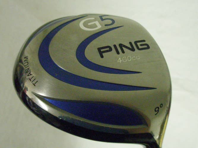 Ping G5 Driver 9* (Aldila NV 65 Stiff) 460cc G-5 Golf Club