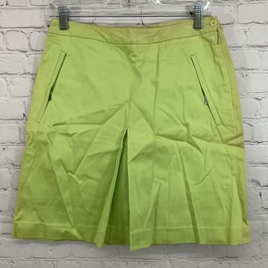 Ralph Lauren Golf 94306 Women's Athletic Skort Lime Green Size 6