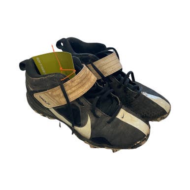 Used Nike TROUT BB/SB Cleats Black Junior 05 11859-S000026364