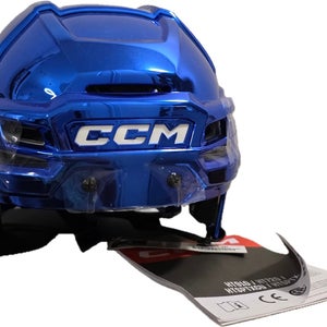 Vancouver Canucks Blue Metallic CCM Tacks 910 Helmet Pro Stock (New)