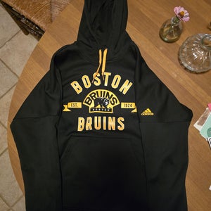 Black Men's Large Adidas Sweatshirt (Used)