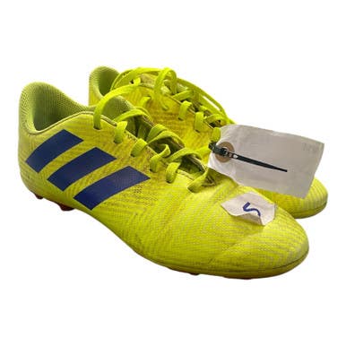 Adidas (Used) Size M 5.0 (W 6.0) Yellow Cleats