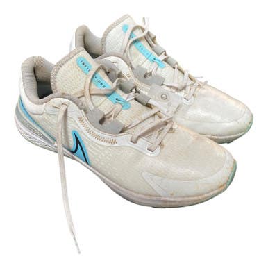 Nike (Used) Size M 11.0 (W 12.0) White Men's Golf Shoes