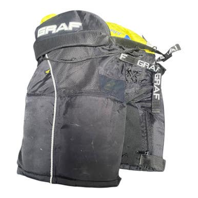 Graf (Used) Small Black Intermediate Junior Hockey Pants