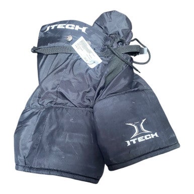 Itech (Used) XL Black Intermediate Junior Hockey Pants