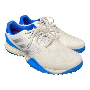 Used Adidas Mens Golf Shoes White Senior 10.5 11375-S000365577