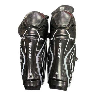 Used CCM LIL KINGS Youth Shin Guards Black 10" 11375-S000367183