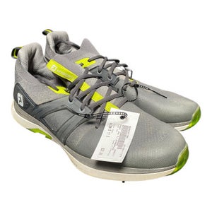 Used Foot Joy FJ HYPERFLEX Mens Golf Shoes Grey Senior 11.5 11375-S000367385