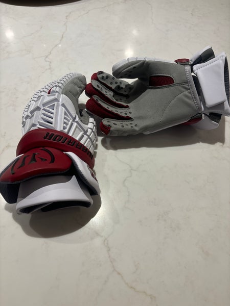 Warrior Evo V Lacrosse Gloves Large (New)