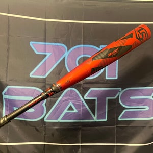 MINT 2022 Louisville Slugger Red Select PWR Hybrid BBCOR Certified Bat (-3) 34/31