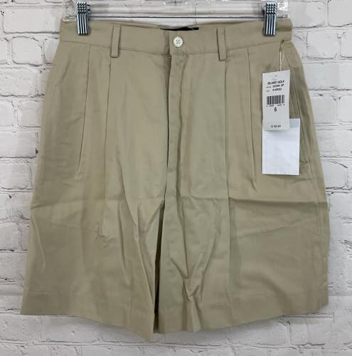 Ralph Lauren Golf 94306 Women's ISLAND GOLF Athletic Khaki Shorts Size 6