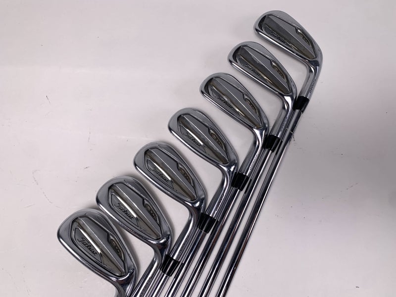 Titleist T100 Iron Set 5-PW+GW True Temper AMT S300 Black Stiff Steel Mens RH