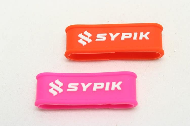 NEW 2X "SYPIK" PICKLEBALL PADDLE RUBBER GRIP BAND. QTY: 2