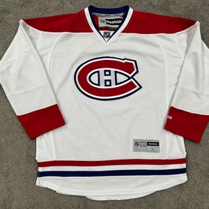 White Large Men's Reebok Jersey (Used)
